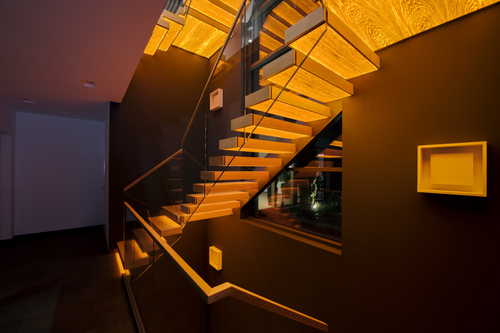 Das leuchtende Treppenhaus © Paul Masukowitz